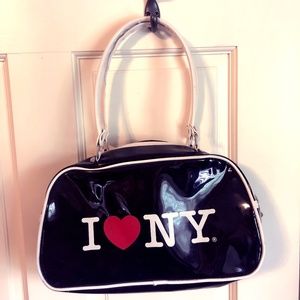"I Love NY" Black Purse